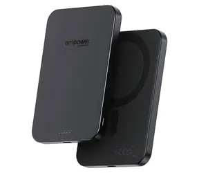 PanzerGlass empower Qi2 5000 mAh černá / Powerbanka / bezdrátové nabíjení