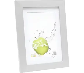 Deknudt S66KD1 stříbrná / Rámeček / dřevěný / 30x40 cm / s paspartou