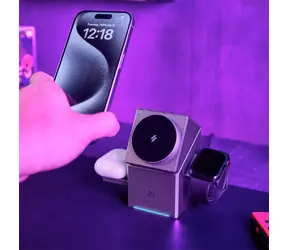 Adam Elements Mag Qube / Bezdrátová nabíjecí stanice / 3v1 / Qi2
