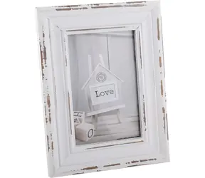 ZEP Rivoli bílá / Rámeček / 10×15 cm / dřevo