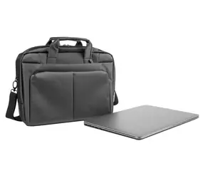 Natec Gazelle šedá / Brašna na notebook / 15,6-16" / nylon / voděodolná