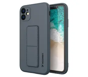 Wozinsky Kickstand Case námořnická modrá / Kryt / Apple iPhone 11 Pro Max / se stojánkem