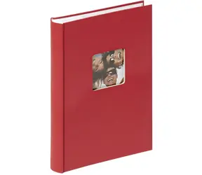 Walther Fun 10x15 cm (300 fotek) červená / Fotoalbum / vkládací / paměťový proužek