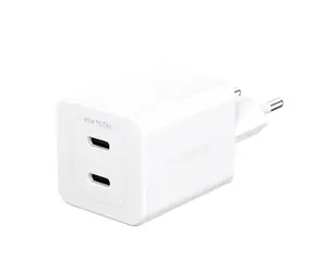 PanzerGlass empower Grand Prix bílá / Cestovní adaptér / GaN / 45 W PD / 2x USB-C