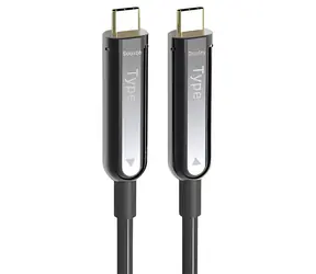 PremiumCord USB-C AOC kabel / Optický fiber video / 4K@60Hz / 15 m