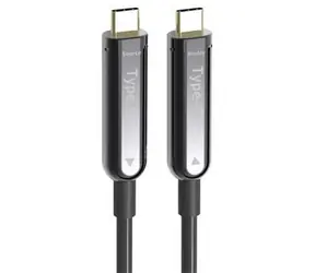 PremiumCord USB-C AOC kabel / Optický fiber video / 4K@60Hz / 30 m