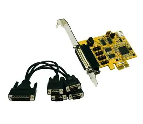 Exsys EX-44044-2 / Adaptér / PCIe / 4x sériový RS-232 DB9 / Low profile