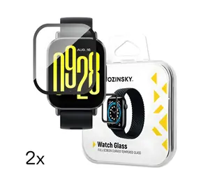 Wozinsky Full Glue Tempered Glass / Ochranné sklo / Xiaomi Redmi Watch 5 Active / 2 ks