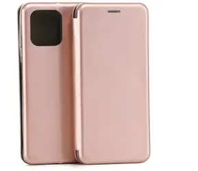 Beline Book Magnetic růžovozlatá / Pouzdro typu kniha / Motorola Moto G67 5G, G57 Power 5G
