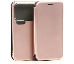 Beline Book Magnetic pouzdro pro Xiaomi 17 Pro růžovozlaté