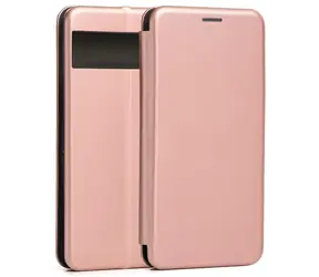 Beline Book Magnetic pouzdro pro Google Pixel 7 růžovozlatá / Pouzdro / Flip / magnetické / Peněženka, stojánek