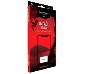 MyScreen Protector ImpactGLASS Edge 3D černá / Hybridní sklo / Samsung Galaxy S21 Ultra (SM-G998) / celoplošné