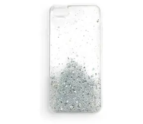 Wozinsky Star Glitter transparentní / Kryt / Xiaomi Redmi Note 9T 5G