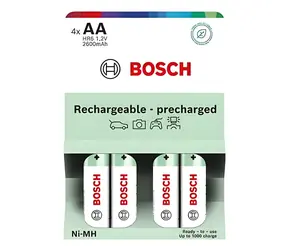 Bosch HR6B4P2600/00 / Nabíjecí baterie / AA (HR6) / 2600 mAh / NiMH / 4 ks