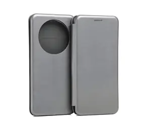 Beline Book Magnetic ocelová šedá / Pouzdro typu kniha / pro Honor Magic5 Pro / TPU, umělá kůže