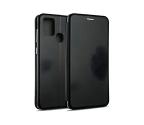 Beline Magnetické flip pouzdro Samsung Galaxy A21s (SM-A217) černá / Pouzdro / Book / Magnetické zavírání