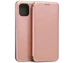 Beline Book Magnetic růžové zlato / Pouzdro typu kniha / Xiaomi Redmi A2 / Magnetické zapínání