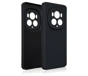 Beline Silicone Case Honor Magic6 Pro černá / Silikonový kryt / Zaoblené rohy / Ochrana proti poškrábání