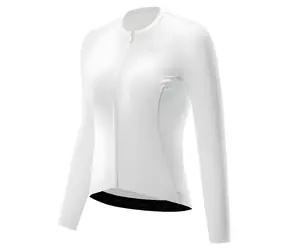 Rockbros 15210006003 TVI bílá / Dámský cyklistický dres / Dlouhý rukáv / S