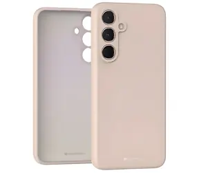 Mercury Silicone pouzdro pro Samsung Galaxy A35 A356 pískově růžové / Pouzdro / Silikonové