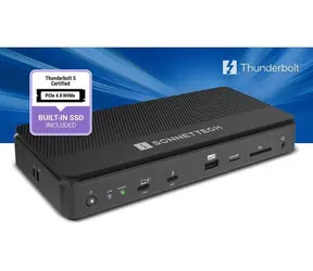 Sonnet Echo 13 černá / Dokovací stanice / Thunderbolt 5 / SSD 4TB / 4× USB-A / 2,5GbE