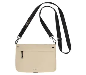 SwitchEasy Utility Crossbody Bag Sand Beige, černý popruh / Taška přes rameno / Popruh na telefon 20 mm / 2 l