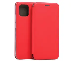 Beline Book Magnetic Xiaomi Redmi A2 červené / Pouzdro typu kniha / Magnetické zavírání / TPU, umělá kůže