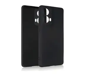 Beline Silicone černá / Kryt / Motorola Moto G85 5G