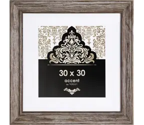 Nielsen Design Accent Vintage hnědá / Dřevěný foto rám / 30x30 cm