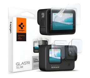 Spigen Glass.tR Slim / Tvrzené sklo + fólie / 2-set / GoPro Hero 9 / 10 / 11 / 12