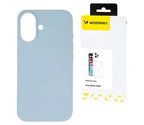 Wozinsky Silicone Case MagSafe modrá / Kryt / Samsung Galaxy S25+