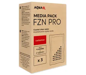 Aquael Media Pack FZN Pro/Neo Carbon / Filtrační náplň / Aktivní uhlí / 3 ks