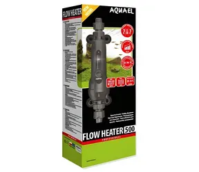 AQUAEL Topítko Flow Heater 2.0 / 500 W / Pro akvárium 300–1000 l / Rozsah 20–33 °C / Přesnost ±0,5 °C