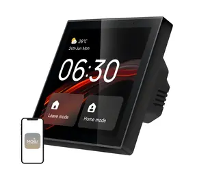 MOES CCP-TY-LN / Chytrá centrální jednotka / Wi-Fi / ZigBee / 4palcový LCD / Tuya