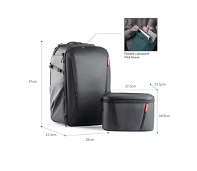 PGYTECH OneMo 2 25L Space Black / Fotobatoh / 25 l