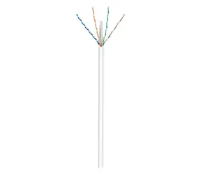 Goobay CAT 6a bílá / Instalační kabel / U/UTP (PiMF) / 305 m