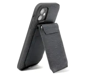 Peak Design Mobile Wallet Stand tmavě šedá / Peněženka na telefon / se stojánkem