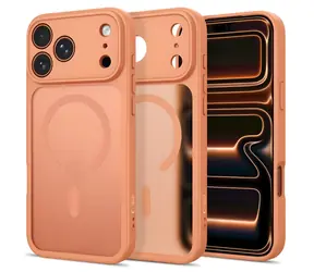 Tech-Protect BasicMag MagSafe matná oranžová / Kryt / Apple iPhone 17 Pro, 18 Pro / MagSafe