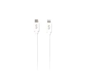 Fonex USB-C na Lightning bílá / Kabel / 15 W / 1,2 m