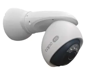 OEM Držák pro TP-Link Tapo C560W/TC46 bílý / Držák pro kamery / na zeď / PETG / krytka kabelů