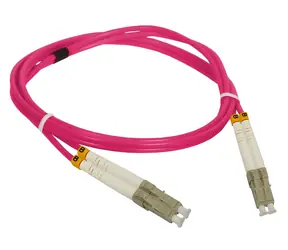 Alantec FOC-LCLC-5MMD-5-4 fialový / Optický kabel / LC/LC / Multimode OM4 / 5 m
