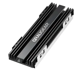 Graugear Chladič M.2 NVMe SSD pro PS5 / Chladič M.2 SSD / Hliníkový / 2x teplovodivé podložky