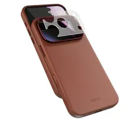Epico Leather Pro Mag+ Case pro iPhone 17 Pro hnědá / Kryt / Pravá kůže / Qi2 & MagSafe / Ochrana camera island