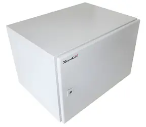 XtendLan Venkovní rozvaděč 19" 8U šedý / Stojanový rozvaděč / hloubka 450 mm / IP55