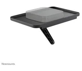 Neomounts AWL28-210BL1 černá / Polička pro LCD displej / nosnost 6 kg / plast