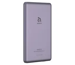 Adam Elements Gravity C5 fialová / Powerbanka / Magnetické bezdrátové nabíjení / 5000 mAh