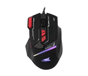 Baracuda MANTA černá / Herní myš / Optický / 8D / 12800 DPI / 1,5 m / USB / 81 g