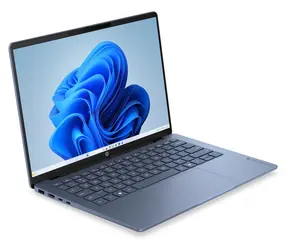 HP OmniBook 5 14-kf0000ncx modrá / Notebook / 14" 2K OLED / Intel Core 5 320 / 16GB / 512GB SSD / W11H