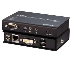 ATEN CE611 / KVM extender / DVI / USB / HDBaseT / 1920x1200 / 100m
