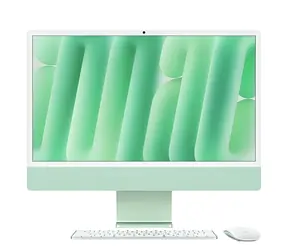 Apple iMac 24 M4 (2024) zelená (MWUE3D/A) / 24" 4.5K / Apple M4 / 16GB / 256GB SSD / Apple 8-Core / macOS